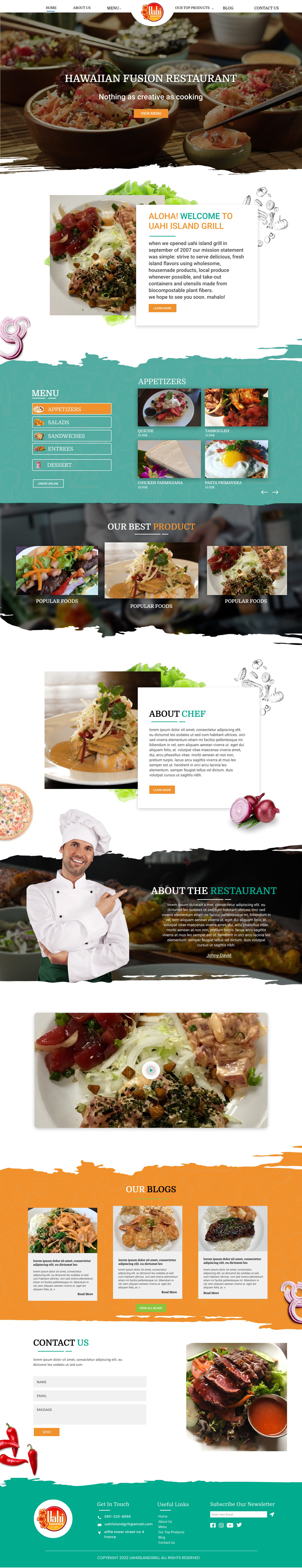 Diseño Web por Adeel Rahman para este proyecto | Diseño #28872145
