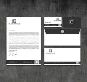 Blackstone Engineering Contracts LLP | Design de Papeterie par RENEXIT