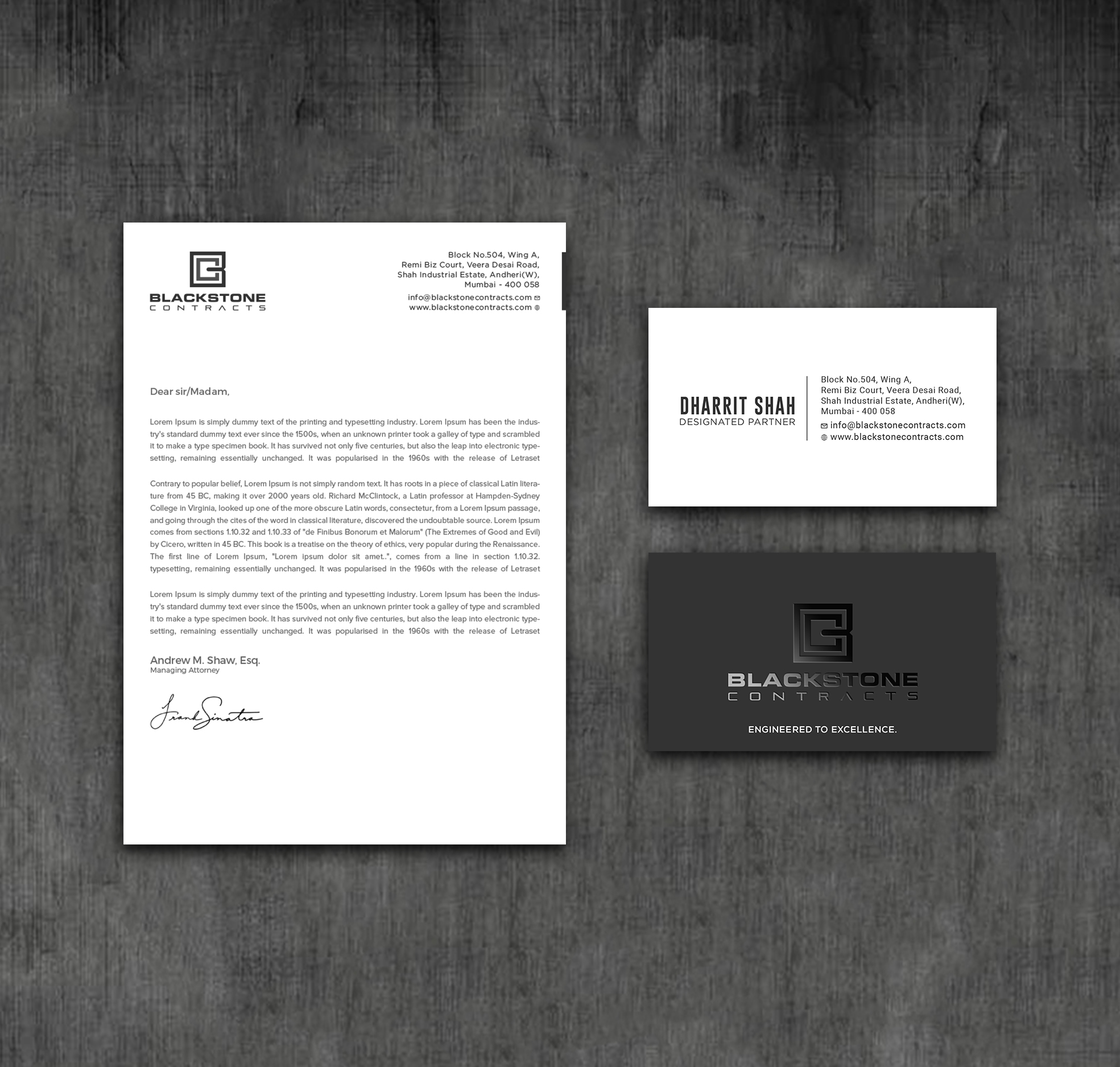 Stationery Design by RENEXIT for this project | Design #28860985