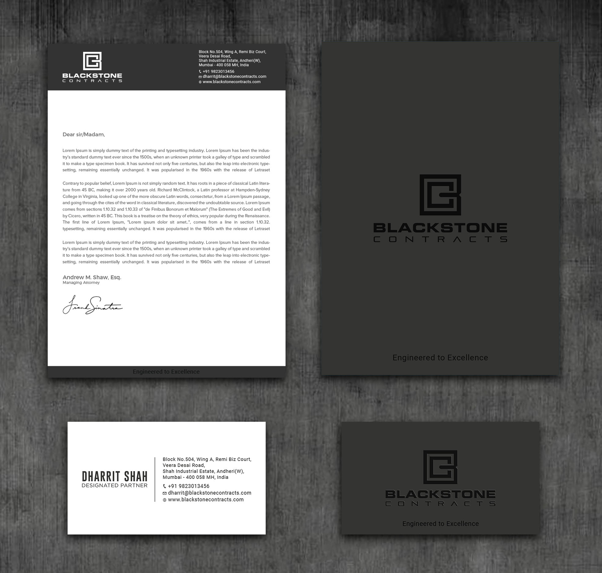 Stationery Design by RENEXIT for this project | Design #28894345