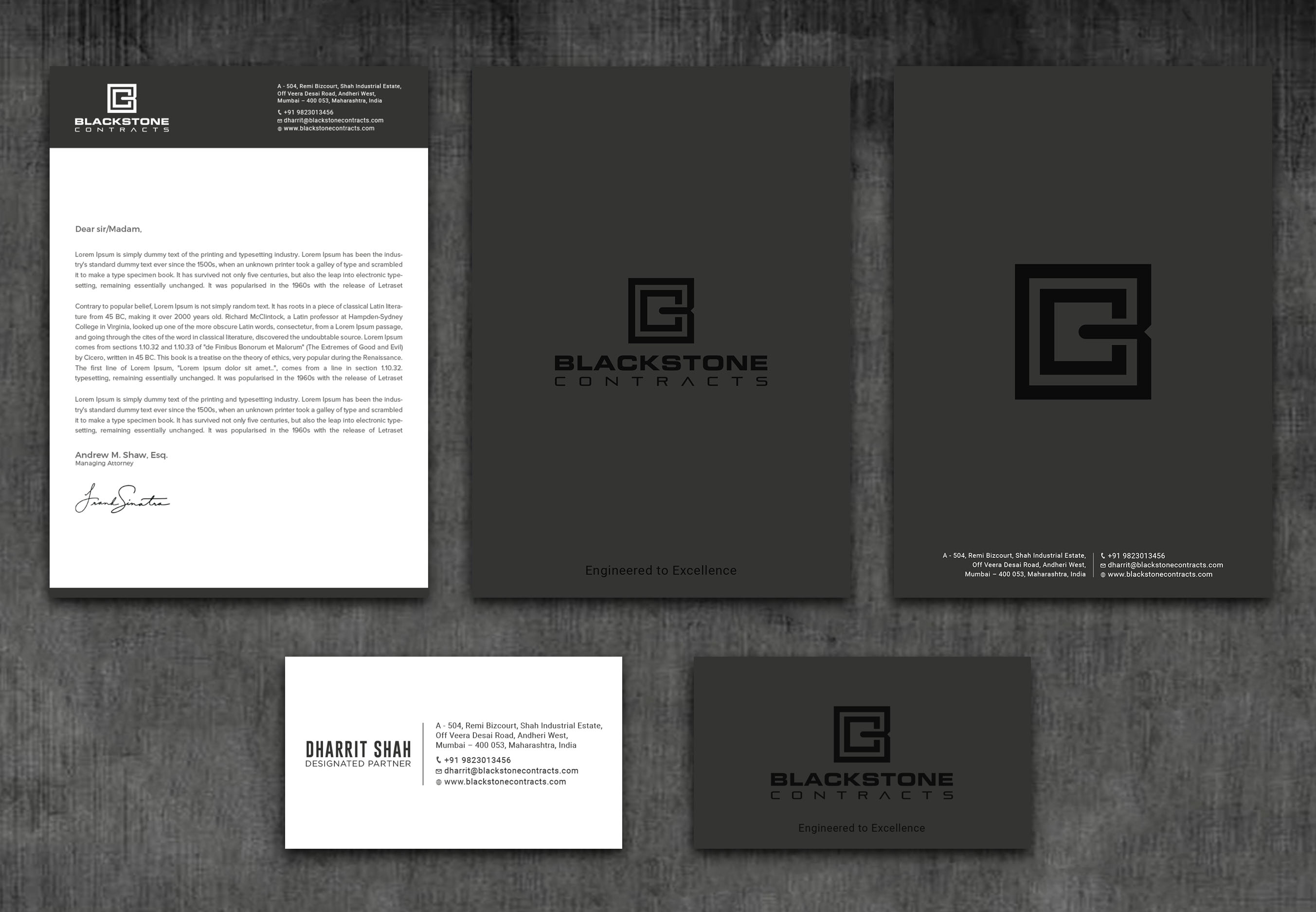 Stationery Design by RENEXIT for this project | Design #28898602