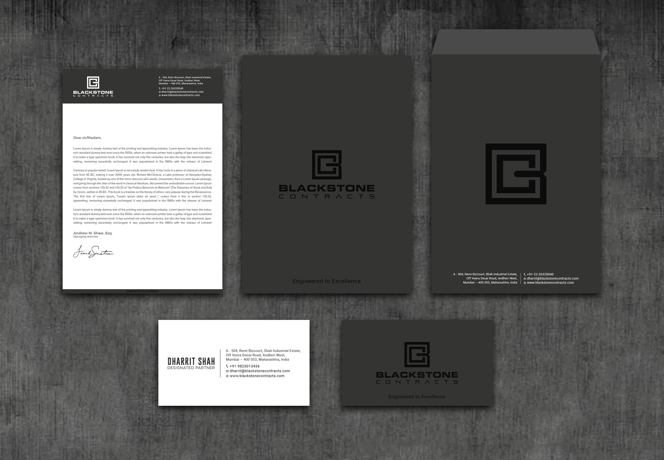Stationery Design by RENEXIT for this project | Design #28898834