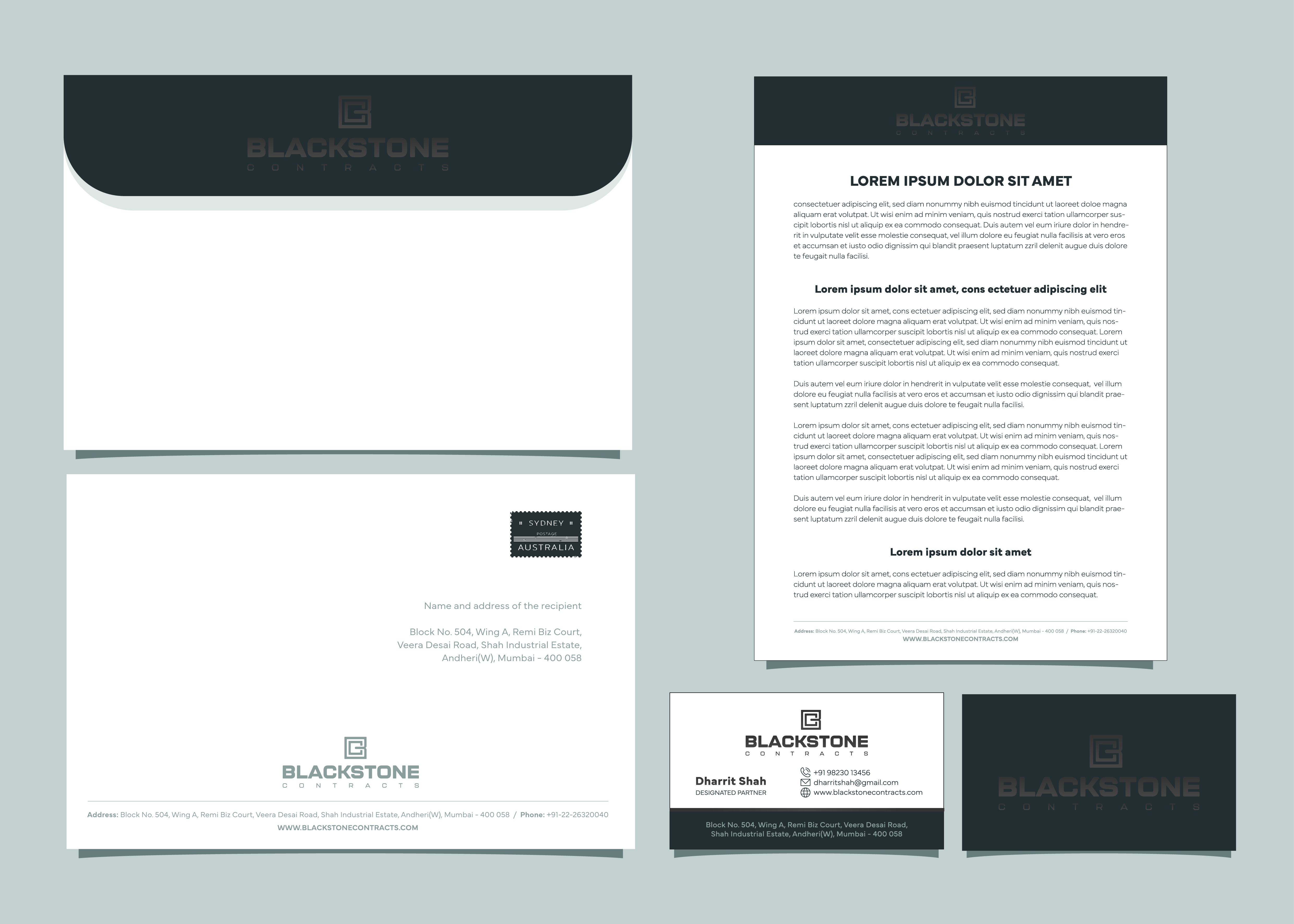 Stationery Design by MarkoE for this project | Design #28863157