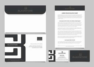 Blackstone Engineering Contracts LLP | Design de Papeterie par MarkoE