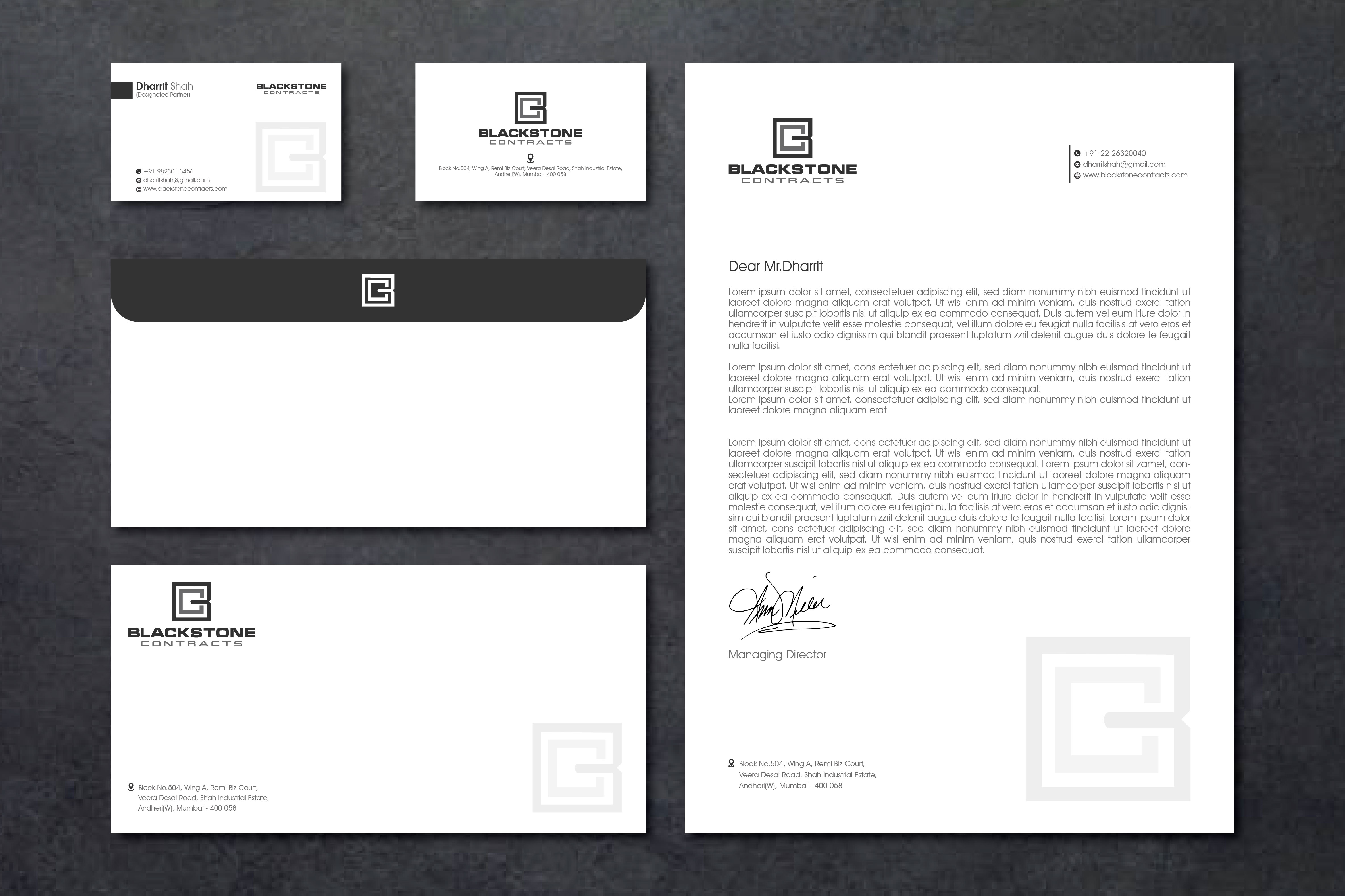 Stationery Design by artbitin for this project | Design #28859926