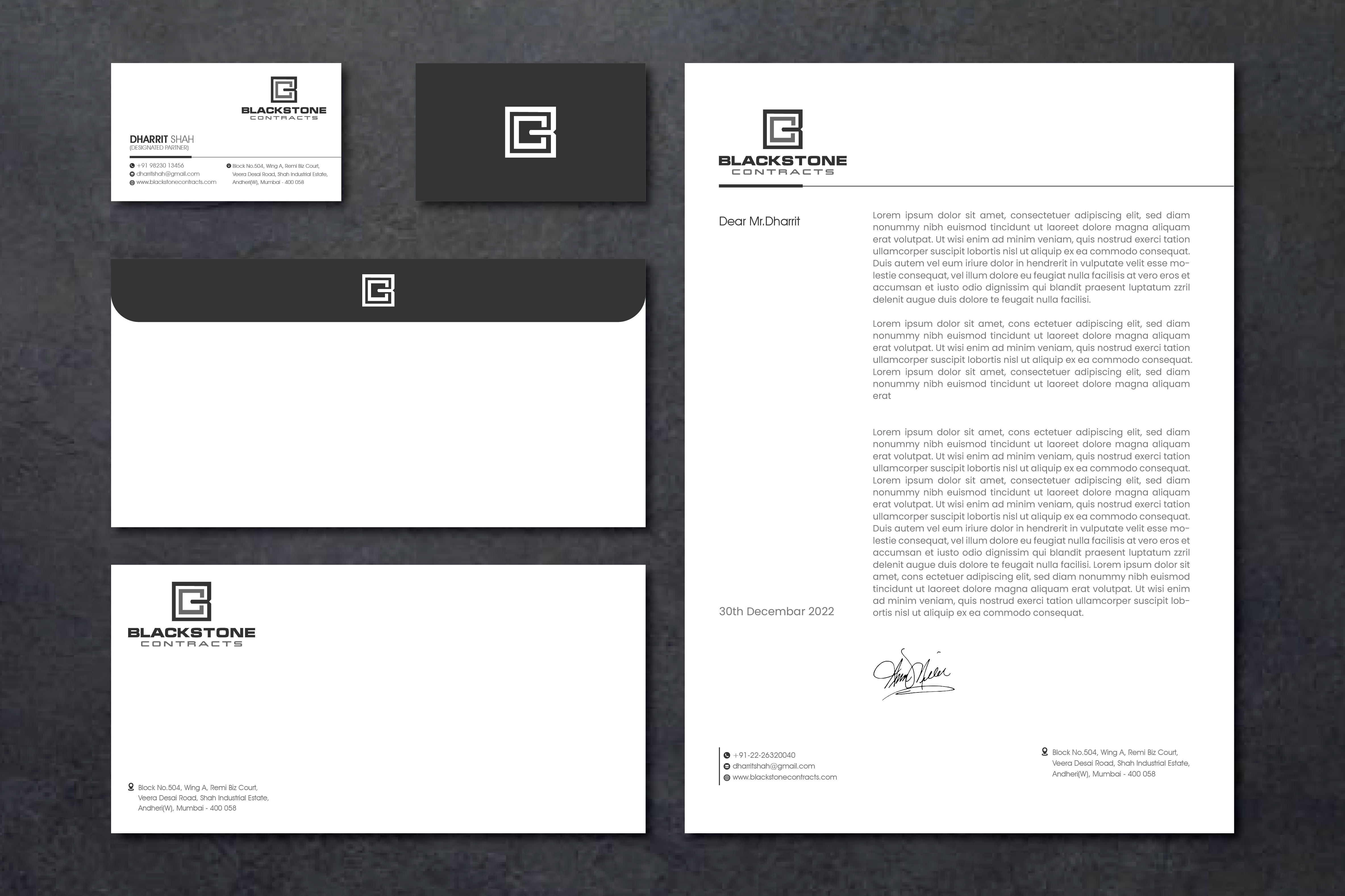 Stationery Design by artbitin for this project | Design #28859937