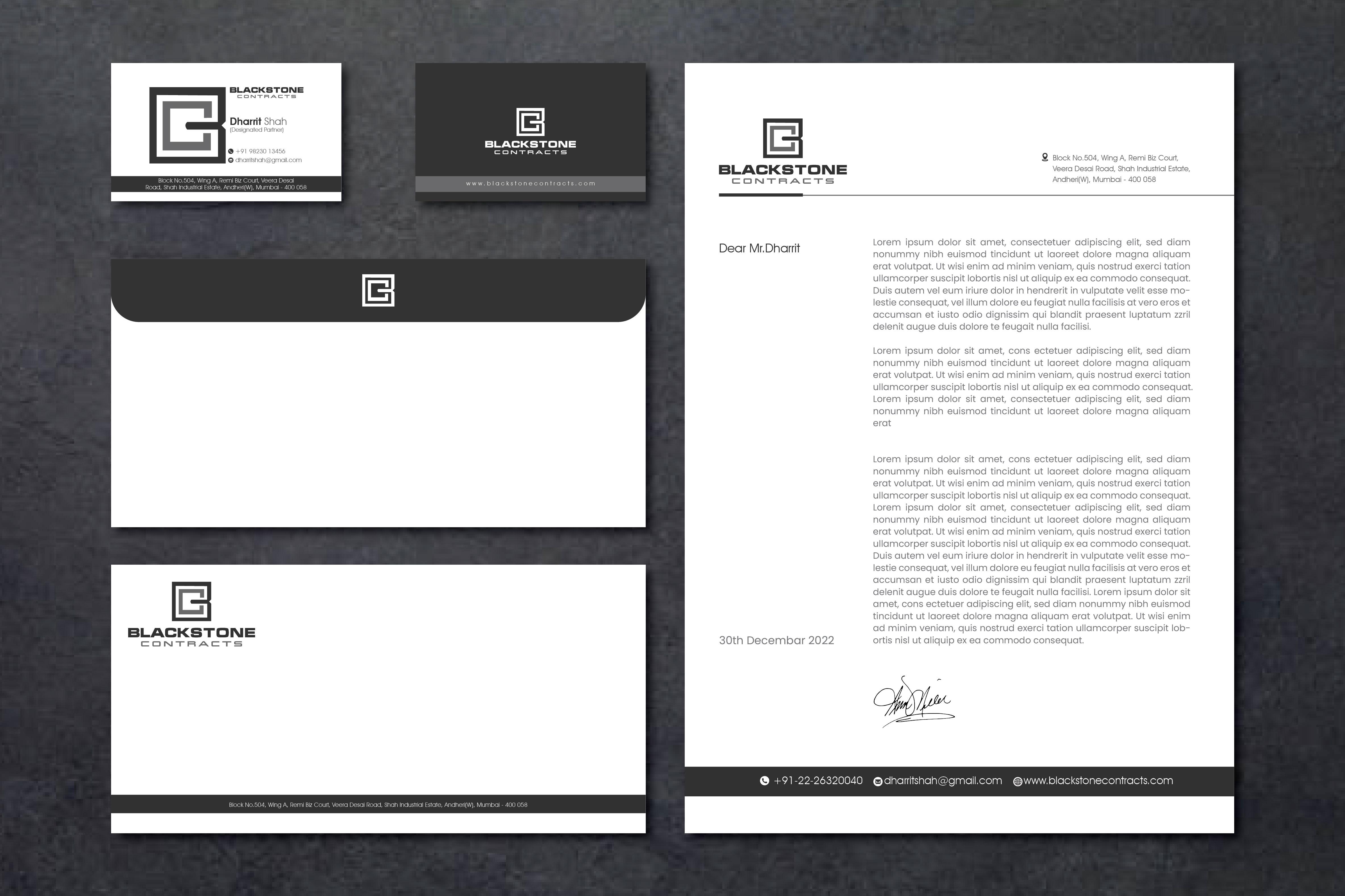 Stationery Design by artbitin for this project | Design #28859951