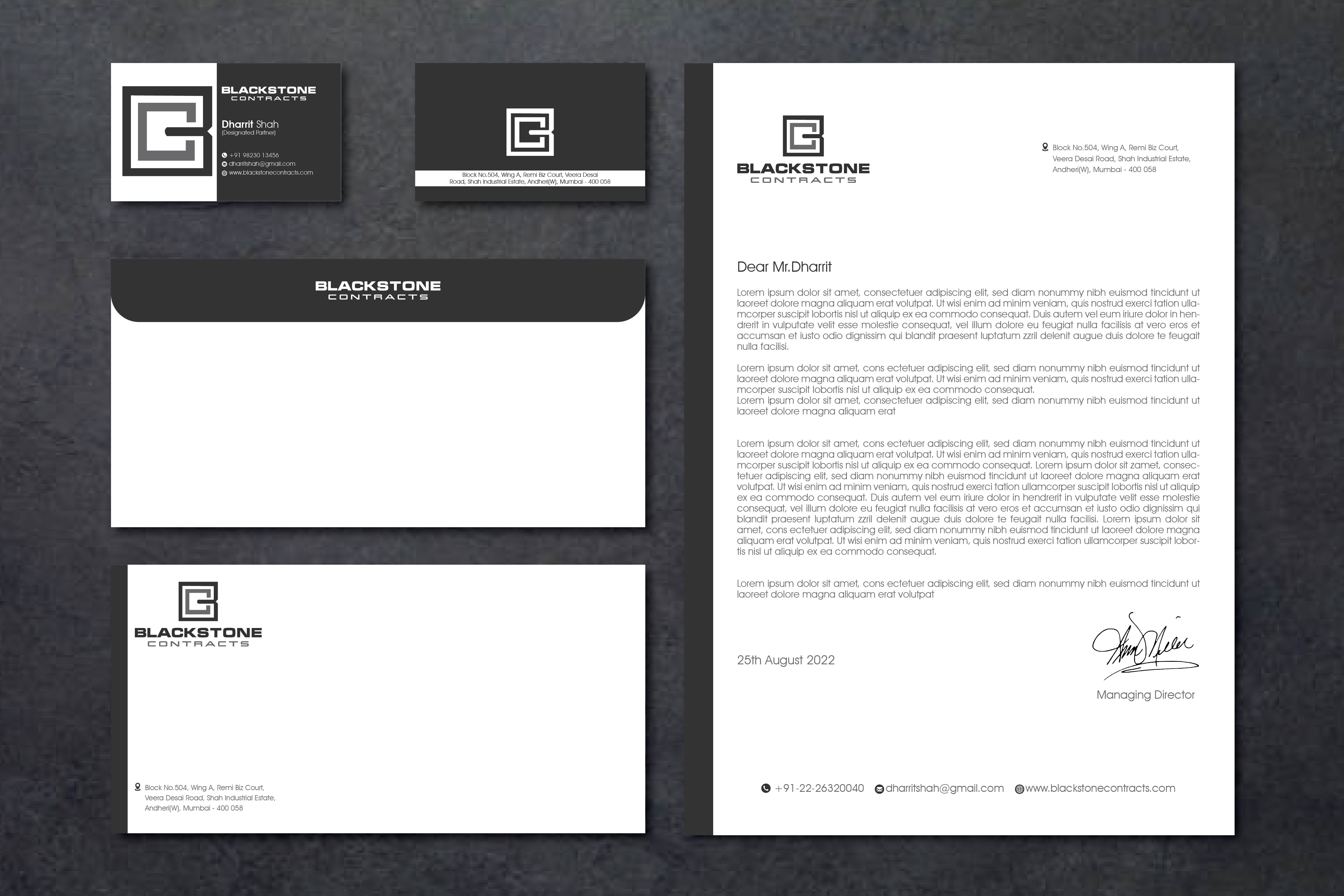 Stationery Design by artbitin for this project | Design #28859956