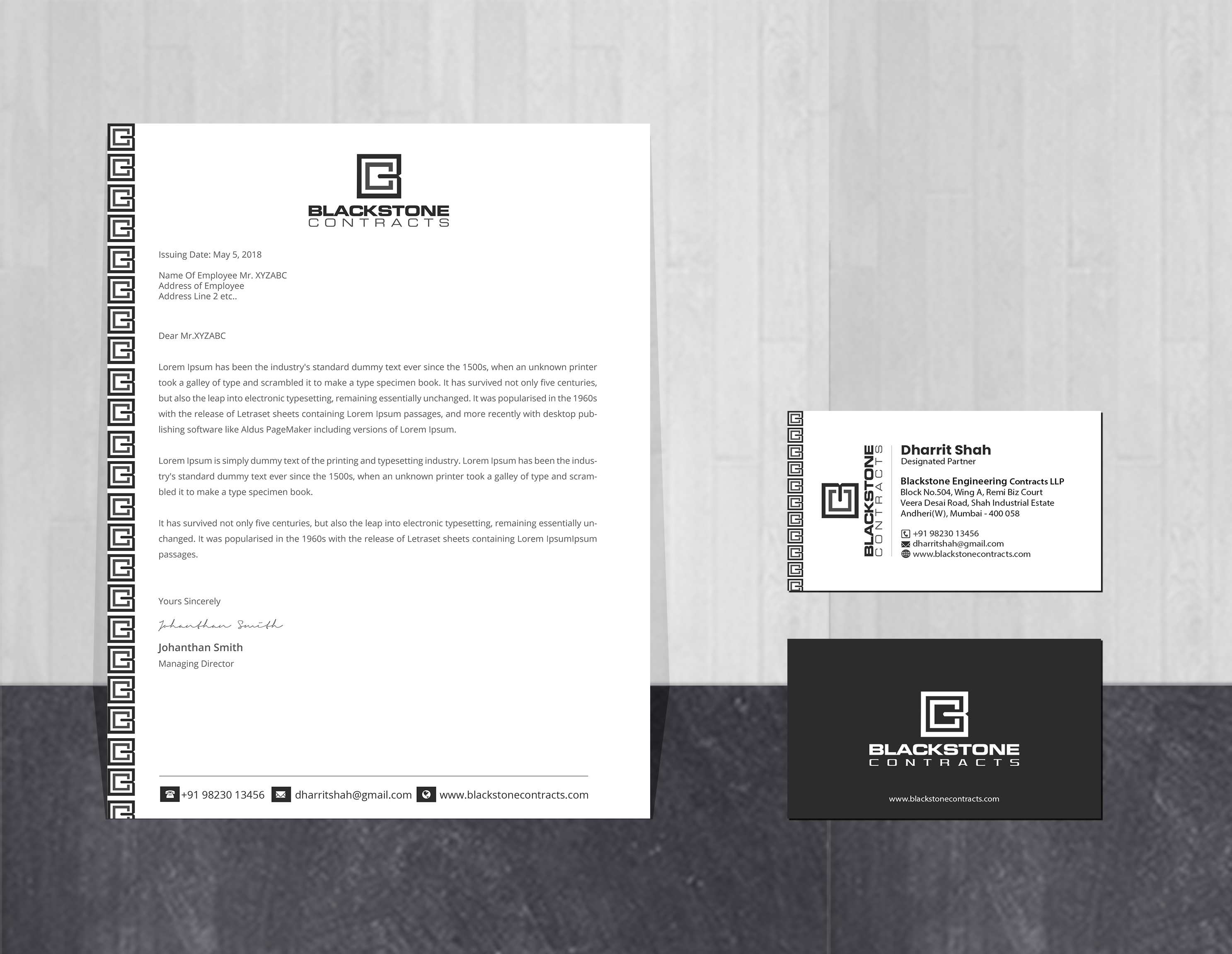 Stationery Design by Creations Box 2015 for this project | Design #28864949