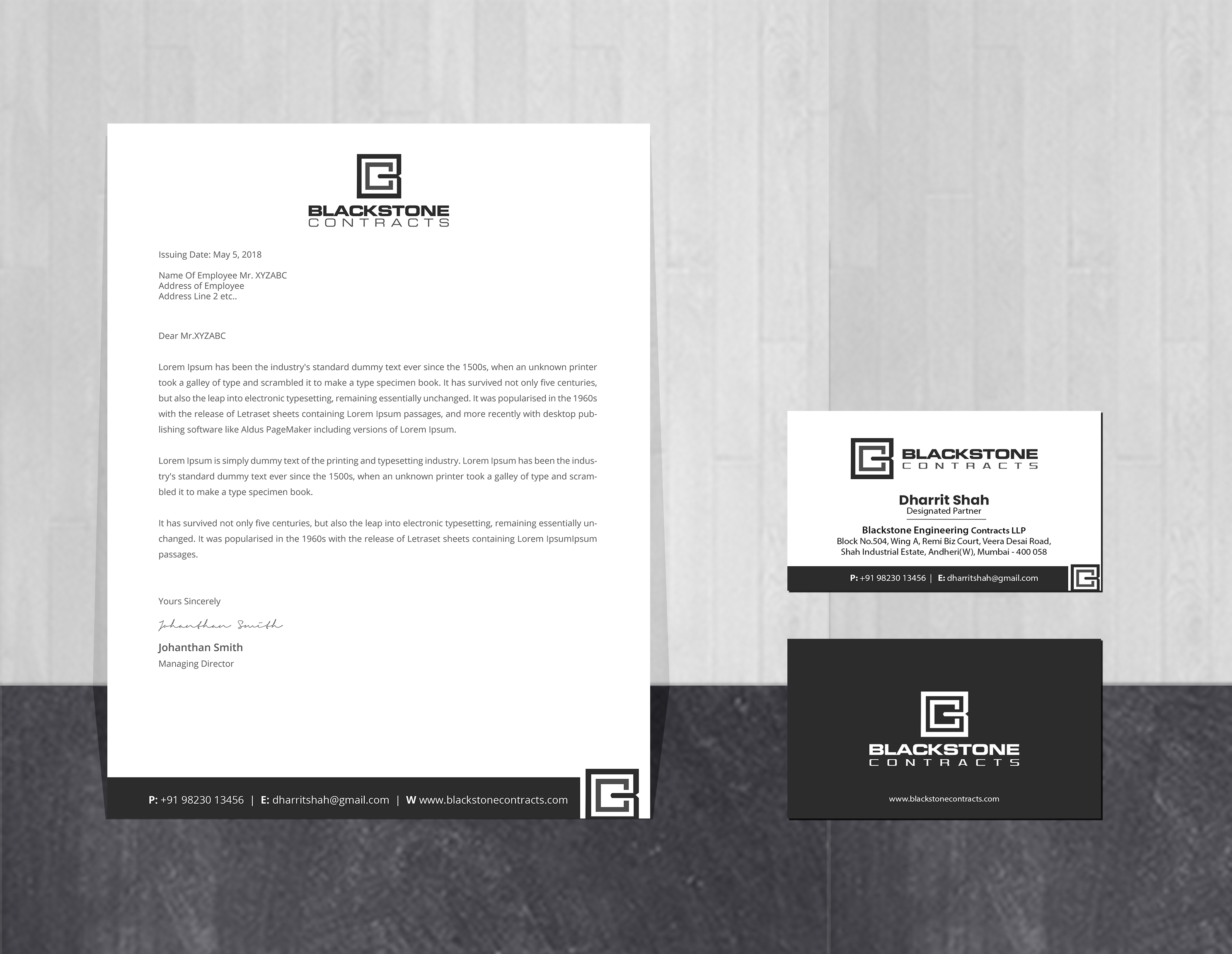 Stationery Design by Creations Box 2015 for this project | Design #28864951