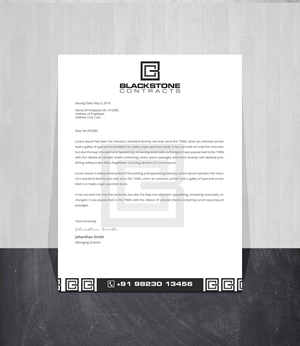 Stationery Design by Creations Box 2015 for this project | Design: #28869614