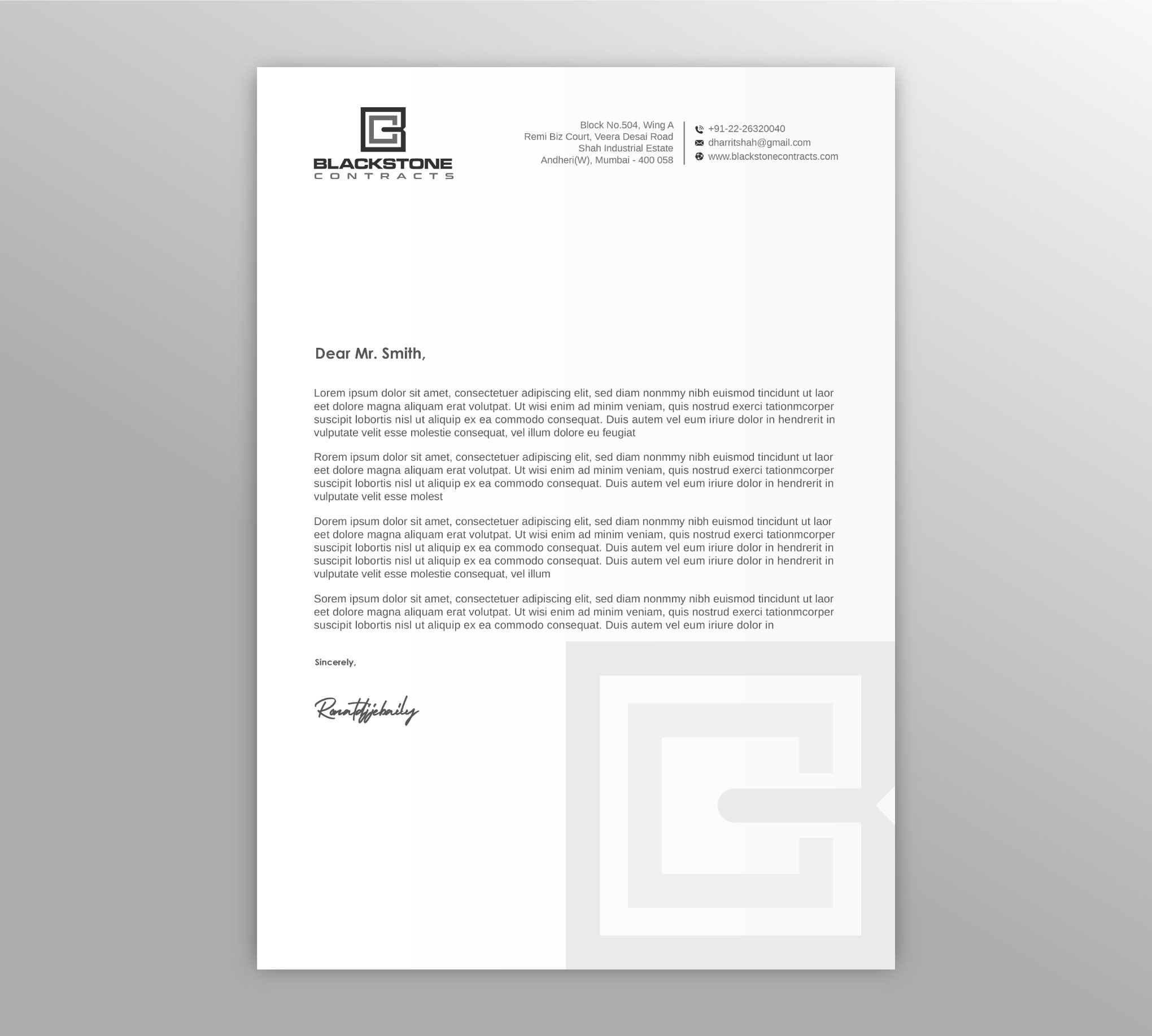 Stationery Design by LAXMI DESIGNHUB for this project | Design #28861573