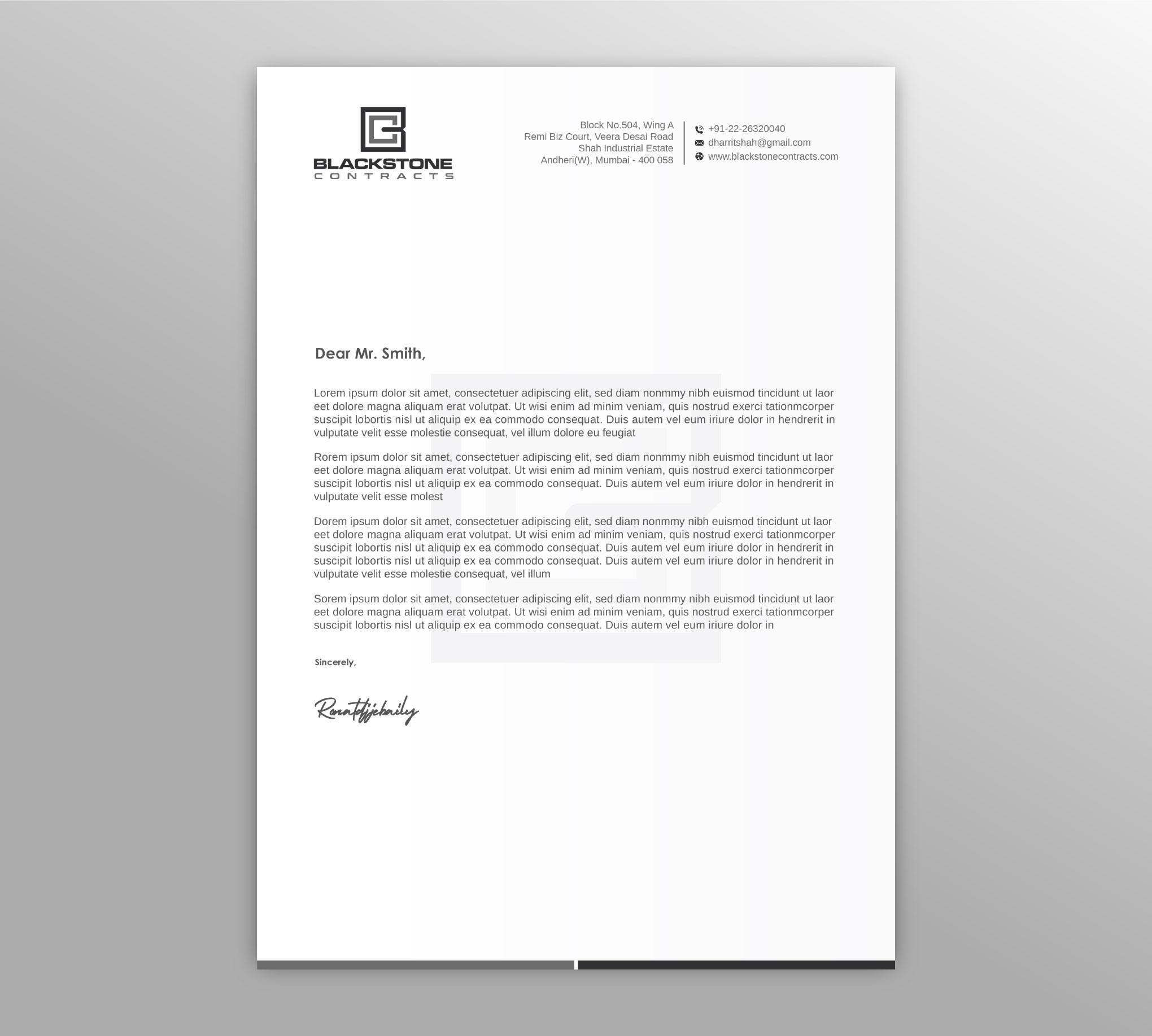 Stationery Design by LAXMI DESIGNHUB for this project | Design #28861575