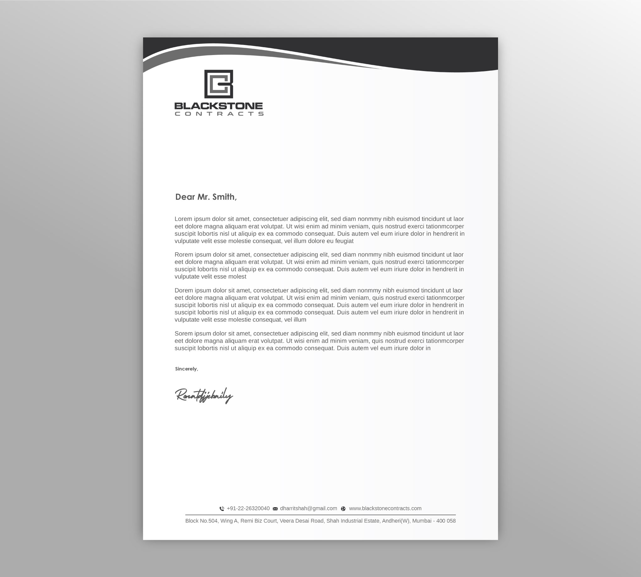 Stationery Design by LAXMI DESIGNHUB for this project | Design #28861578