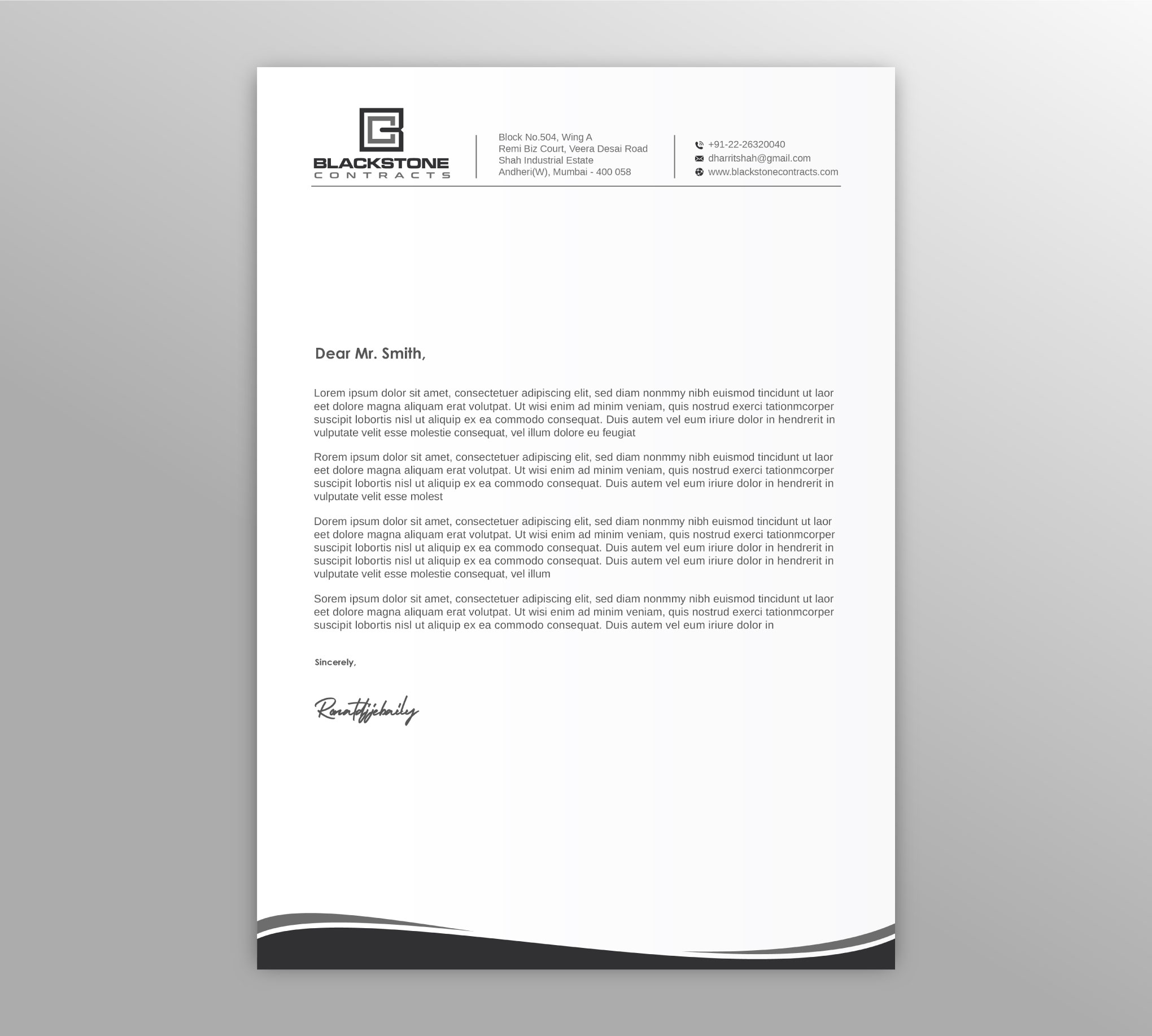 Stationery Design by LAXMI DESIGNHUB for this project | Design #28861582