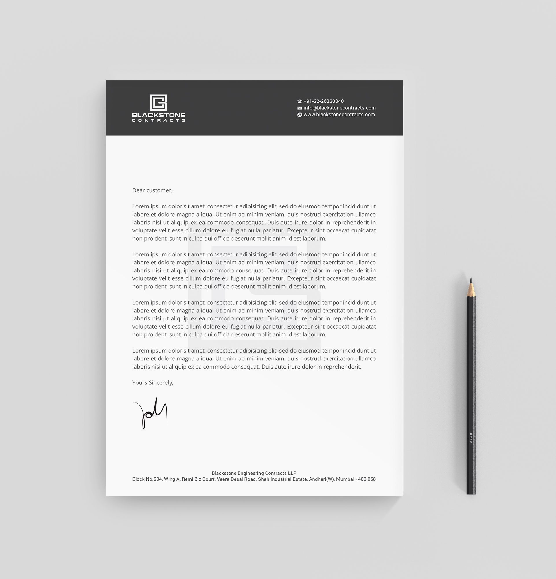 Stationery Design by R.design for this project | Design #28860484