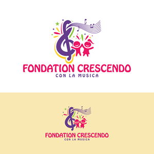 Fondation Crescendo con la Musica | Logo Design by Logo of god