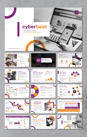 PowerPoint Design by artbitin for Cyberbeat | Design: #28875193