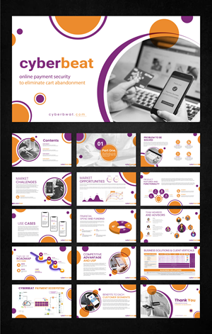 PowerPoint Design by artbitin for Cyberbeat | Design: #28876496