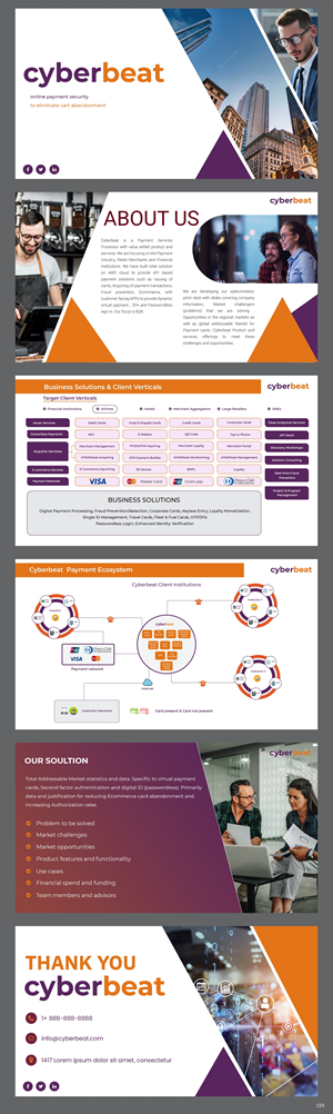 PowerPoint Design by pb for Cyberbeat | Design: #28877614