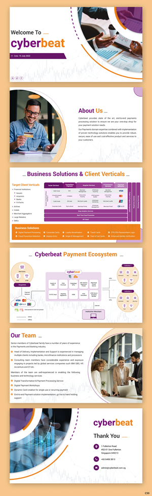 company, product, services, opportunity  presentation | Diseño de PowerPoint por pb