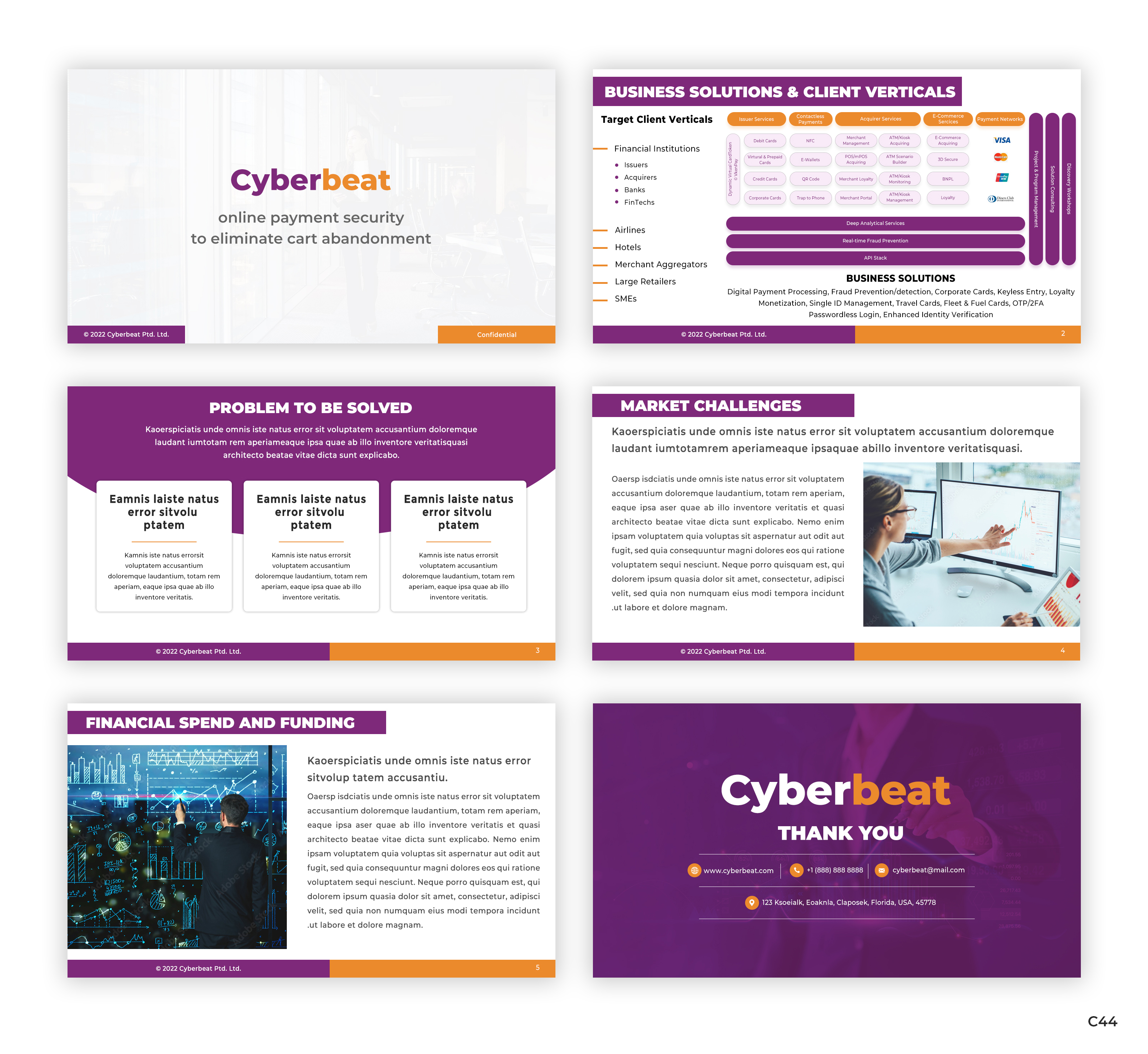 PowerPoint Design by pb for Cyberbeat | Design #28877624