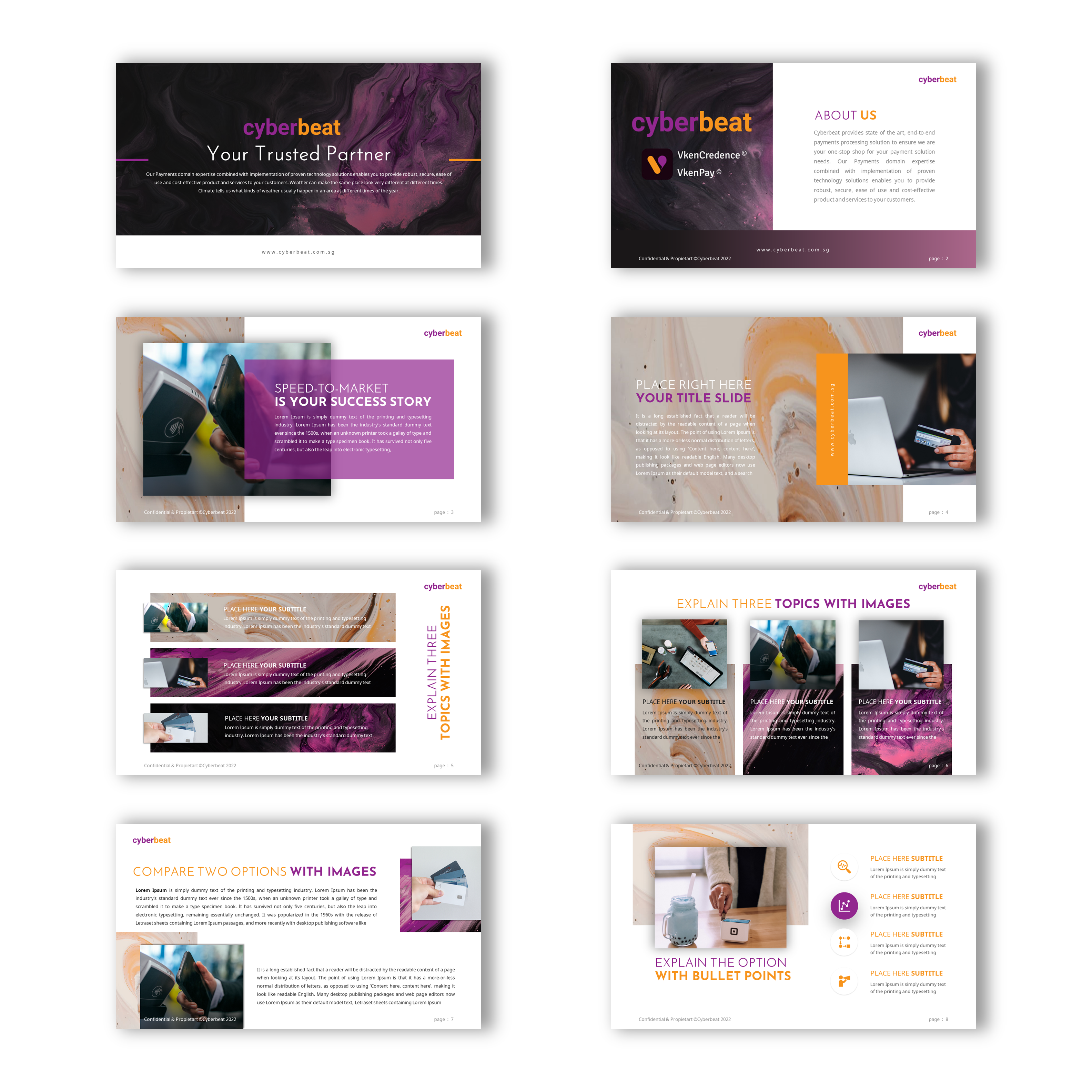 PowerPoint Design by joseborgesbarboza 2 for Cyberbeat | Design #28886165