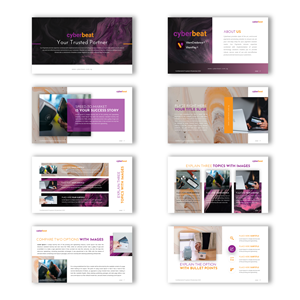 PowerPoint Design by joseborgesbarboza 2 for Cyberbeat | Design: #28886165