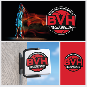 BVH / Basketballvereniging Hoofddorp | Logo Design by Brewyart Creative