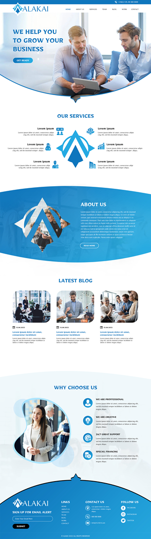 Build Website for Alakai Group | Diseño Web por MAHABA