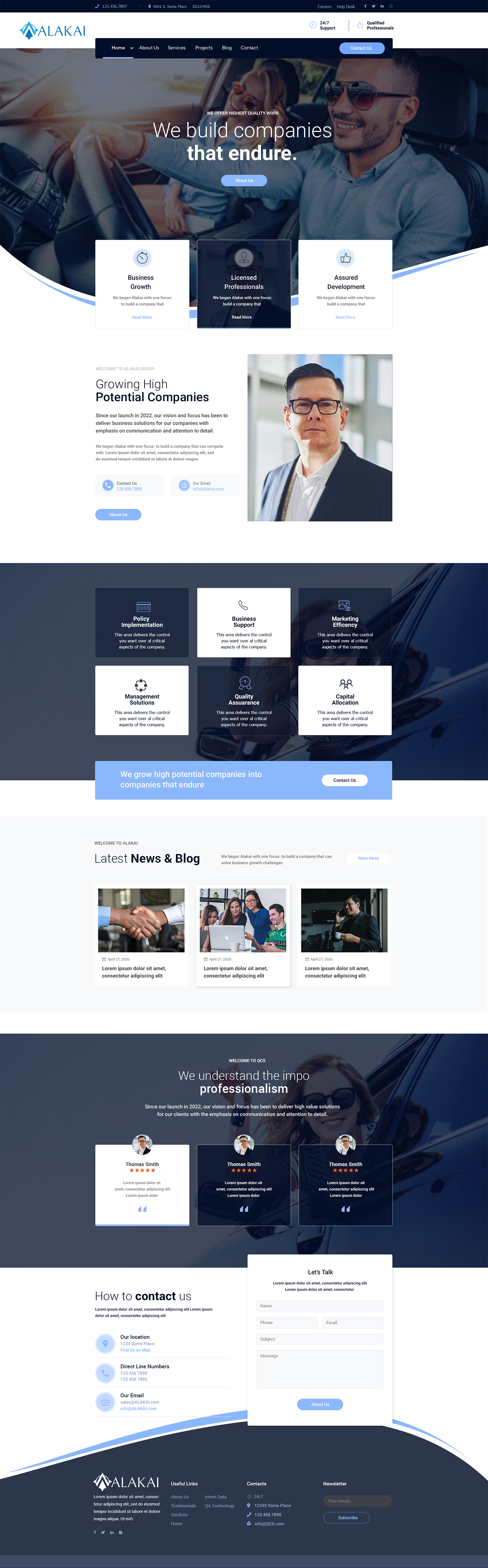 Web Design by Andrew Asiimwe for this project | Design #28887228