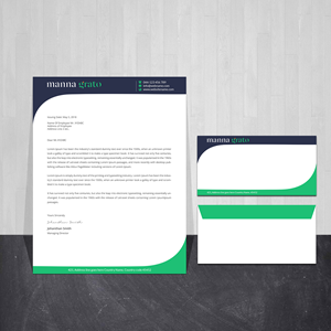 Letterhead Design by Creations Box 2015 for this project | Design: #28879397