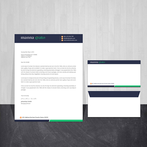 Diseño de Membrete por Creations Box 2015 para este proyecto | Diseño: #28890052