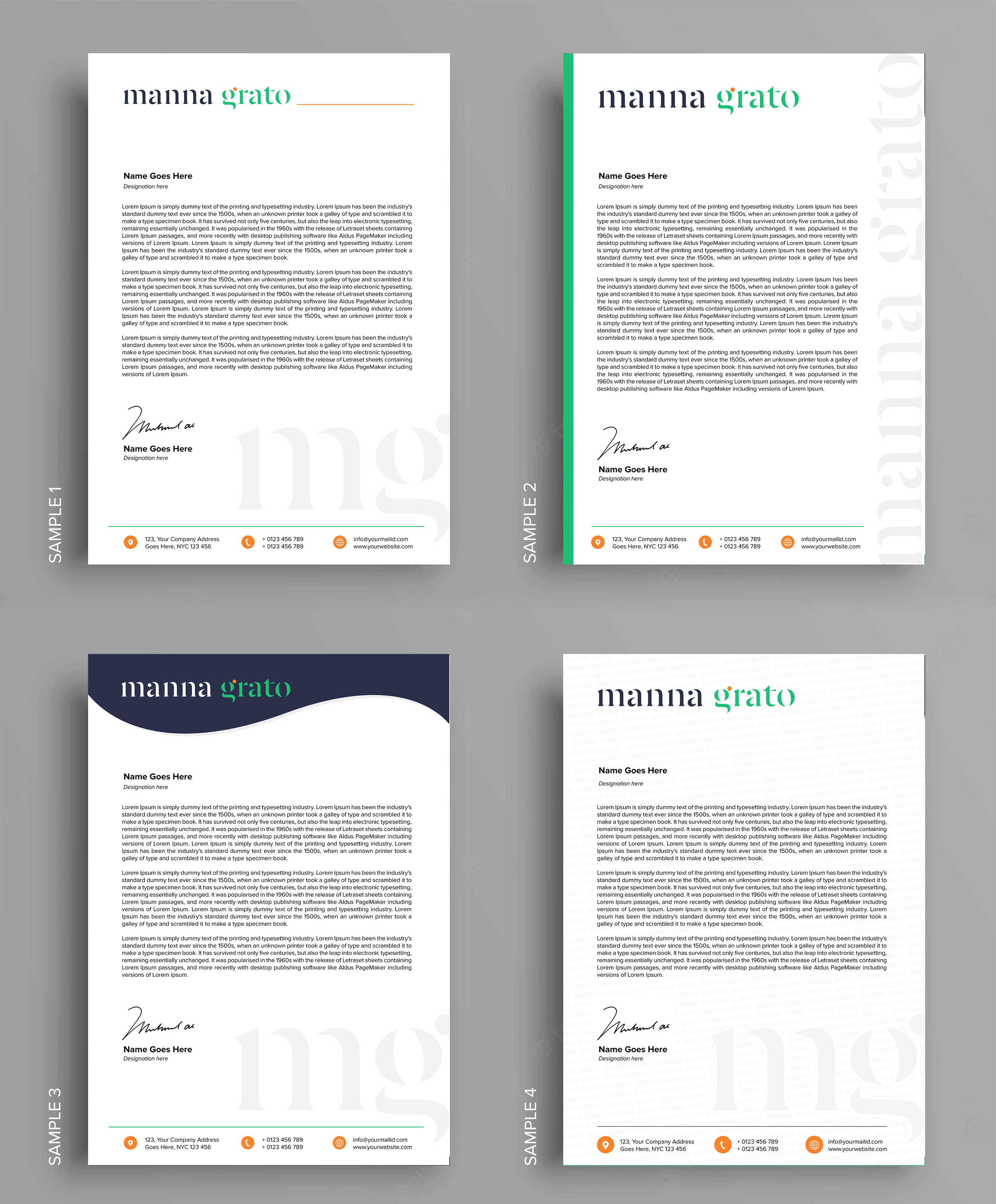 Diseño de Membrete por ARTOGRAPHY para este proyecto | Diseño #28896182