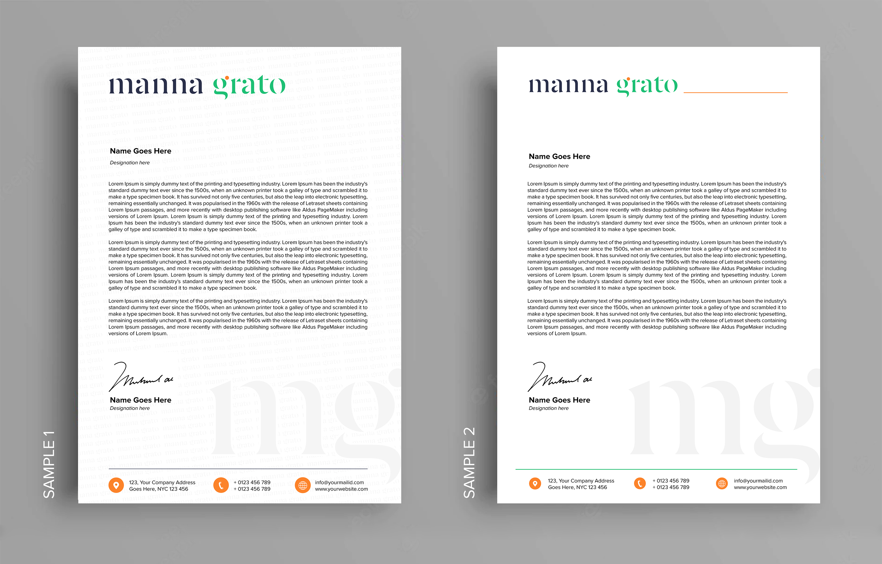 Diseño de Membrete por ARTOGRAPHY para este proyecto | Diseño #28902173