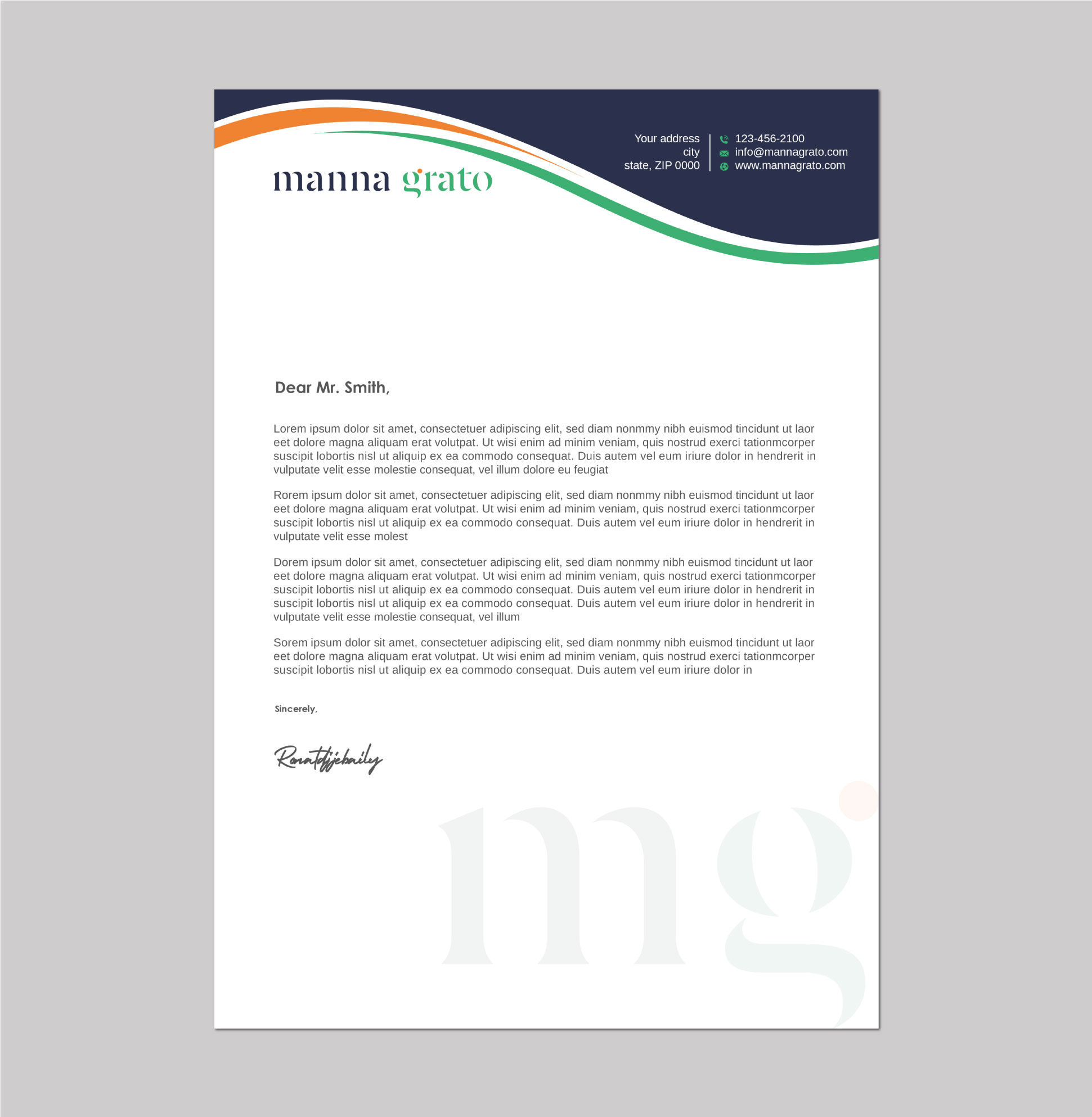 Diseño de Membrete por Imagine design000 para este proyecto | Diseño #28879364