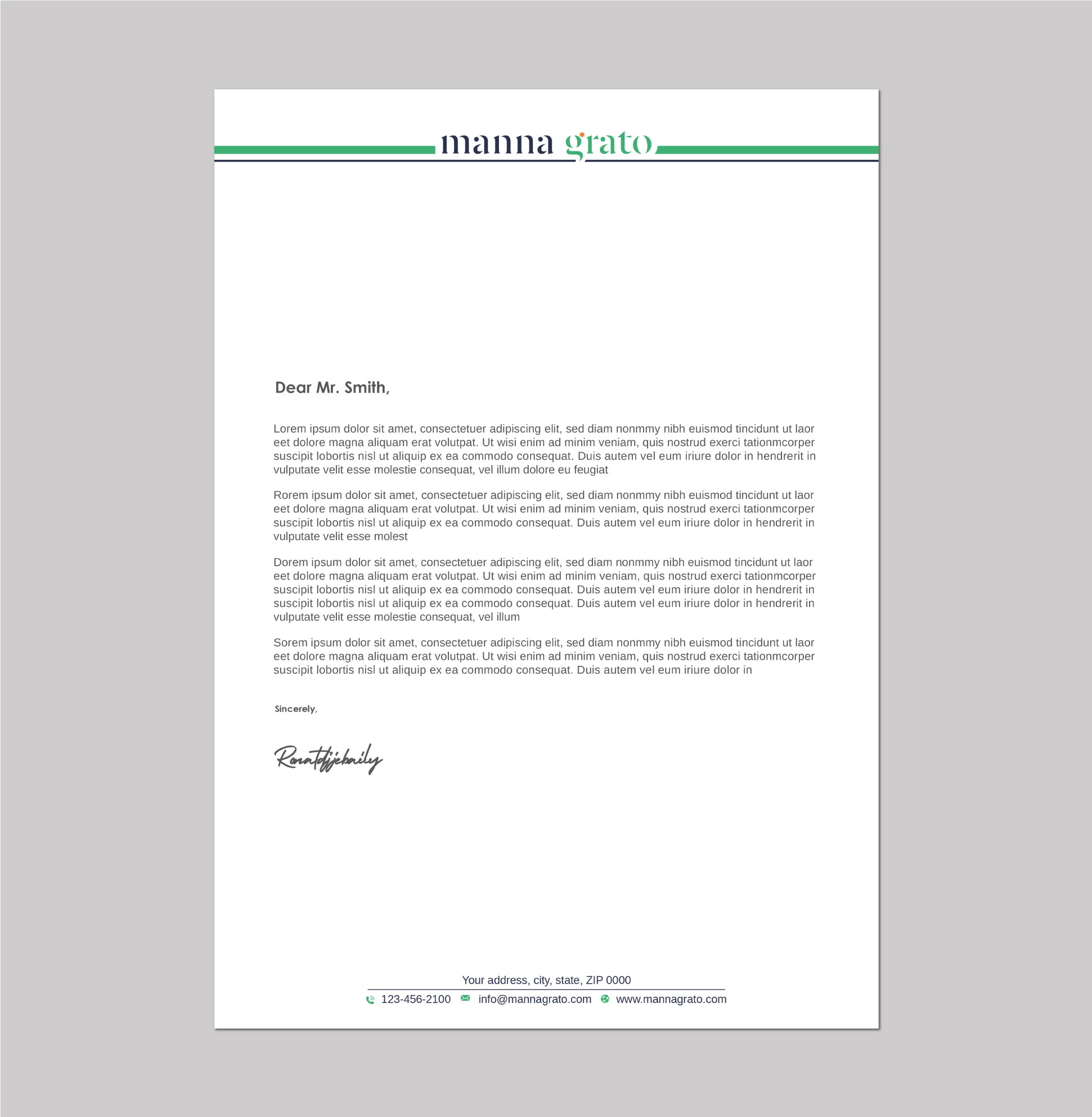 Letterhead Design by Imagine design000 for this project | Design #28879366