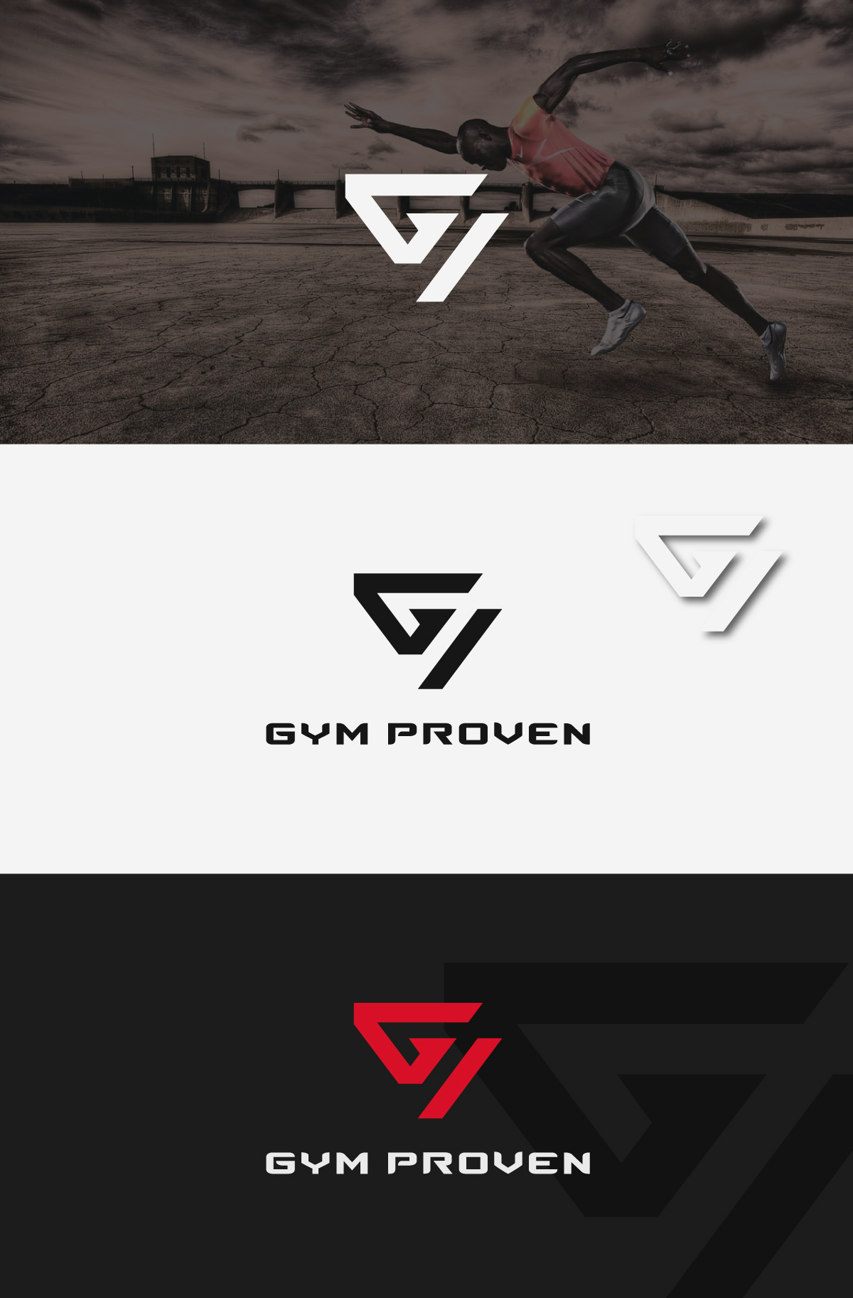 Logo Design by AnnaRoshch for GymProven | Design #28873448