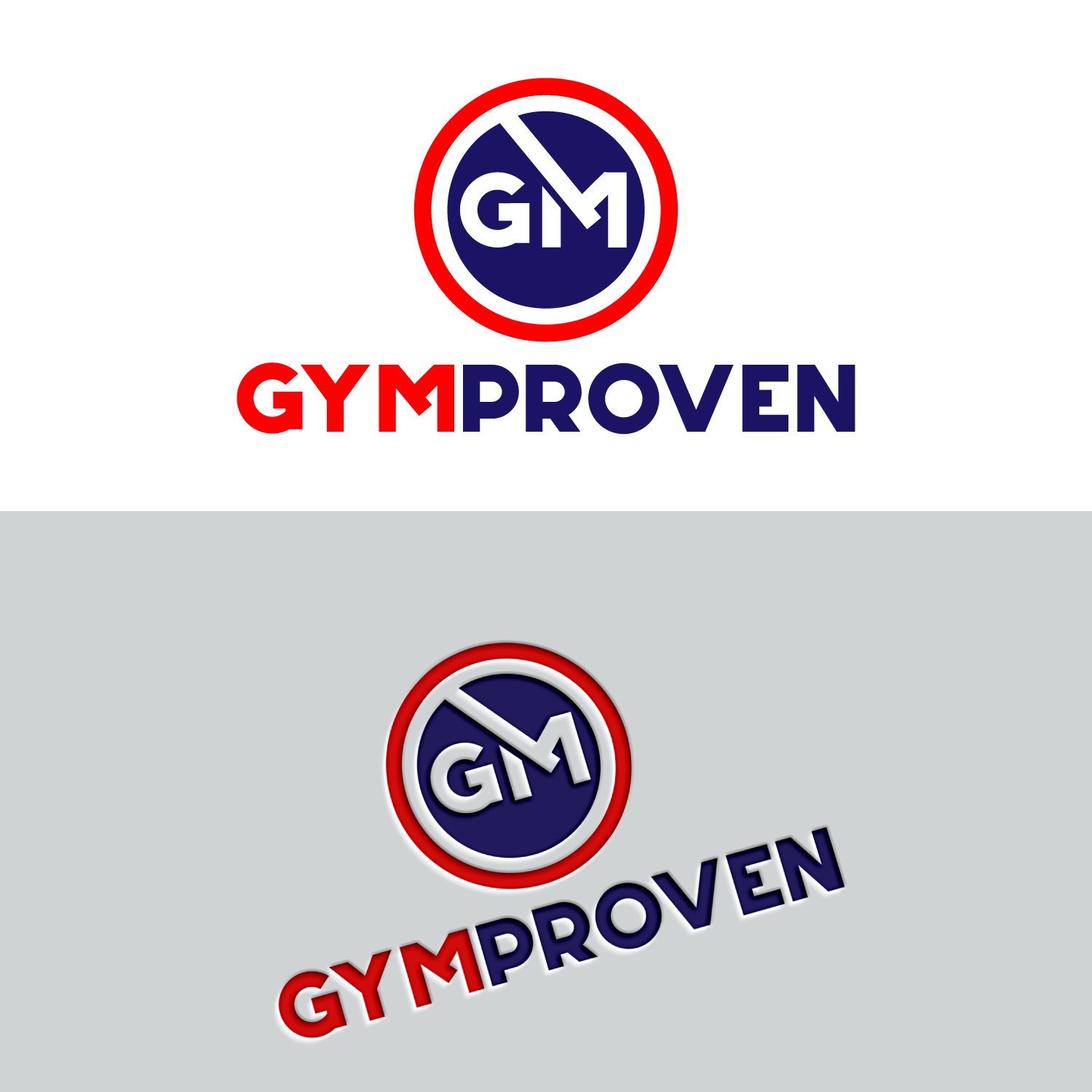 Logo Design by Md Sakhawat Hosssain for GymProven | Design #28876279