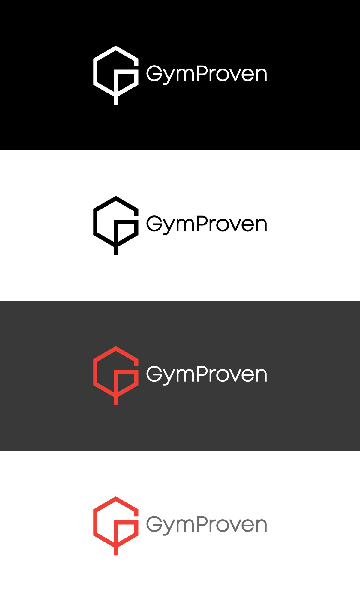 Logo-Design von Shahbaz Studios für GymProven | Design #28870223