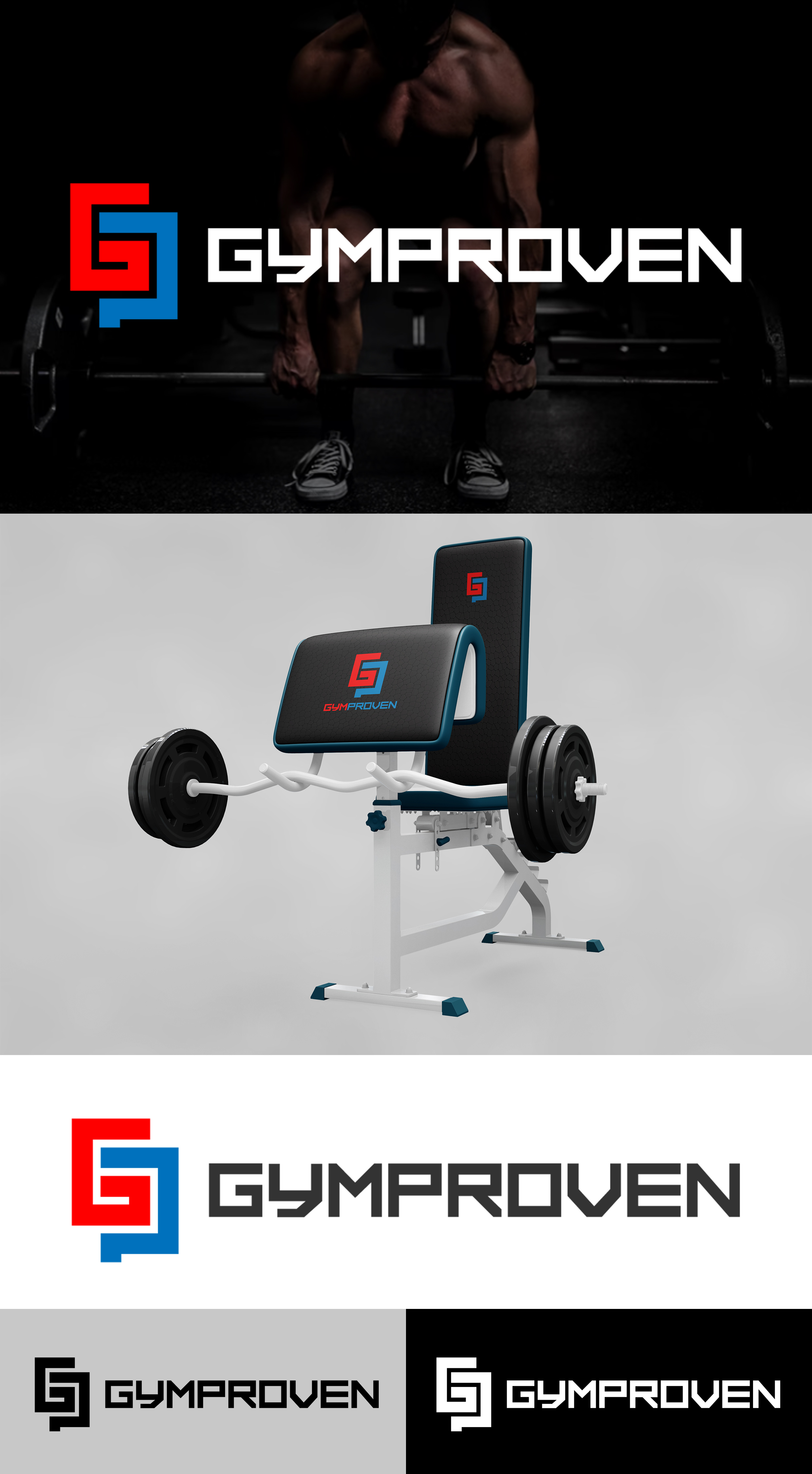 Logo Design by Kaiztervash for GymProven | Design #28861951