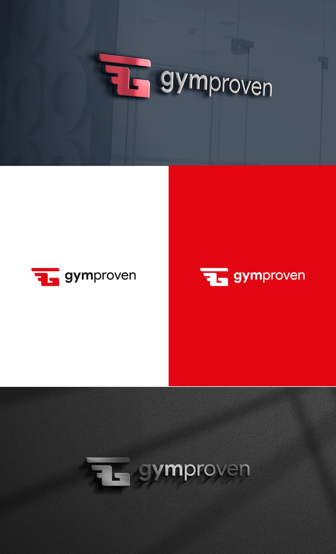 Diseño de Logo por GLDesigns para GymProven | Diseño #28858876
