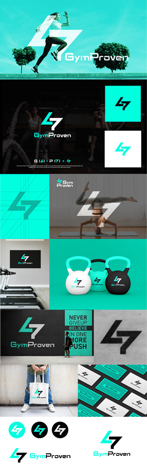 Logo Design by Grapismo Brand Studio for GymProven | Design: #28863136