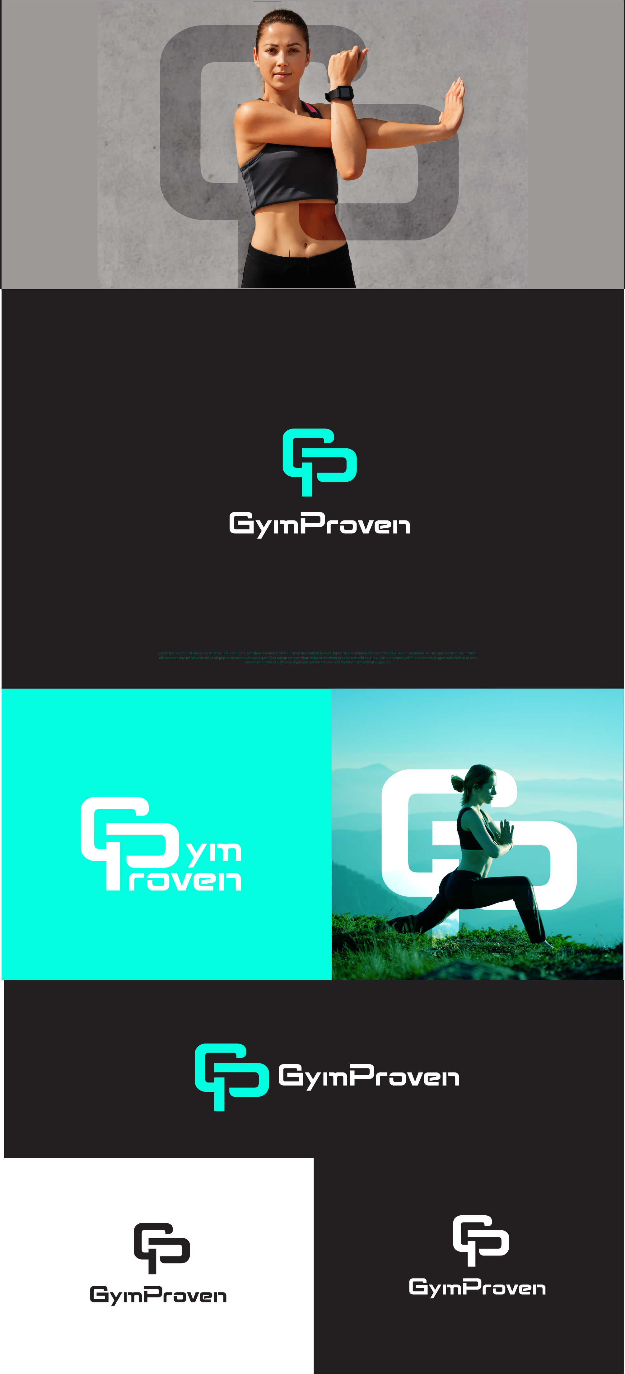 Logo Design by Grapismo Brand Studio for GymProven | Design #28964868