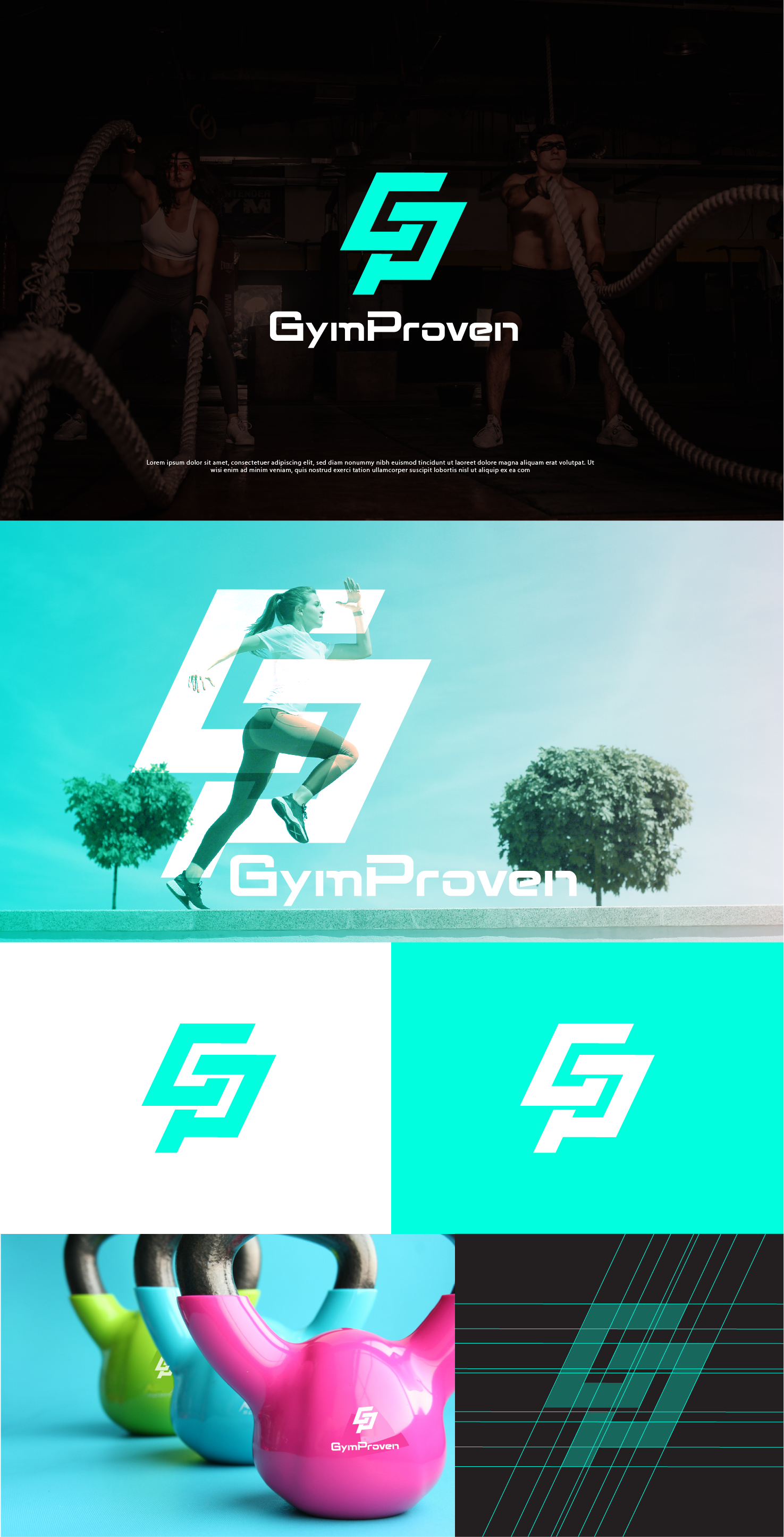 Logo Design by Grapismo Brand Studio for GymProven | Design #28964870