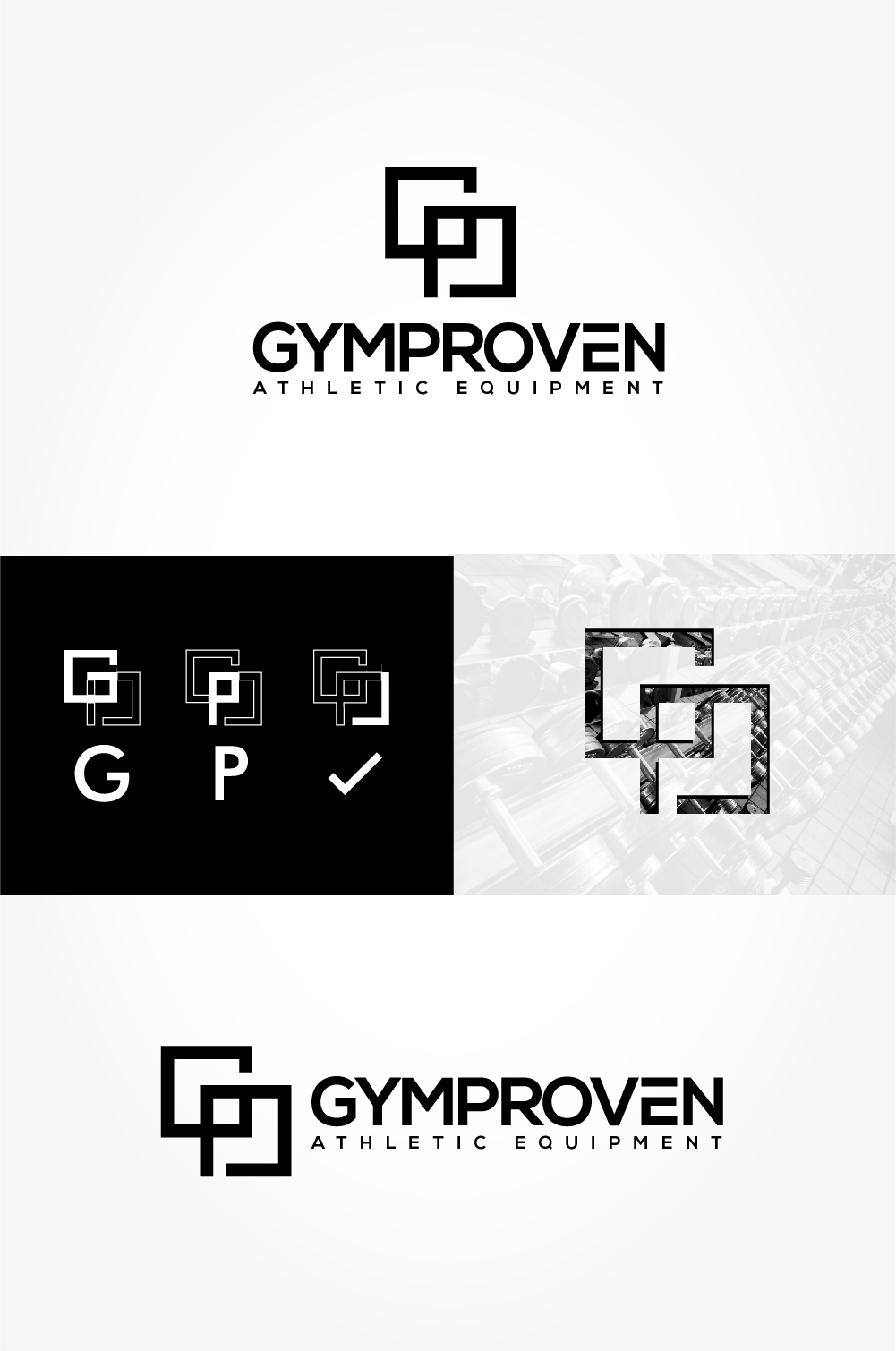 Logo Design by AlphabetZero.co.uk for GymProven | Design #28861744