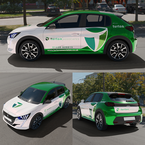 Car Wrap Design by Choky Art for Turton Associates | Design: #28864220