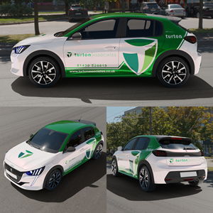 Car Wrap Design by Choky Art for Turton Associates | Design #28877123