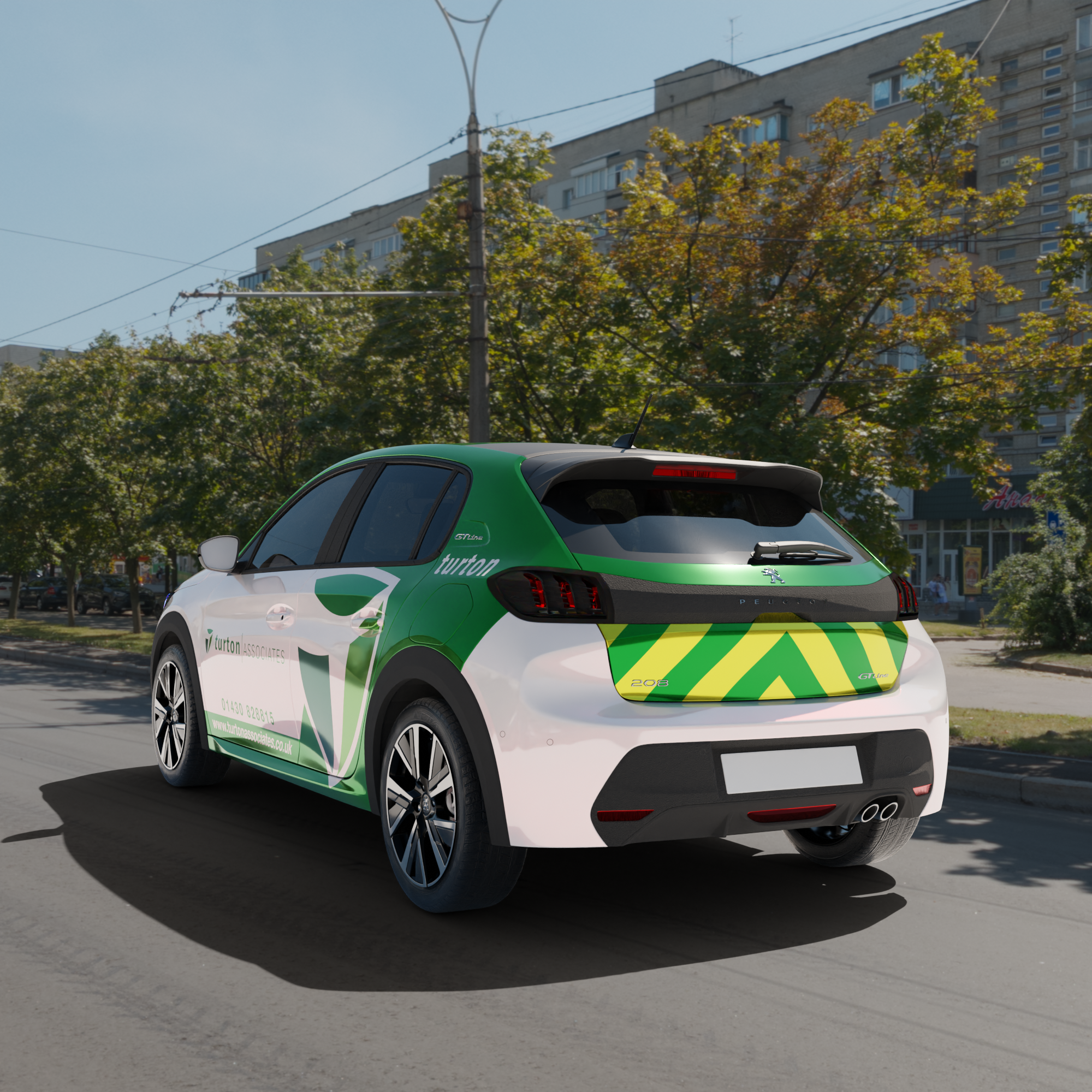 Car Wrap Design by Choky Art for Turton Associates | Design #28891328