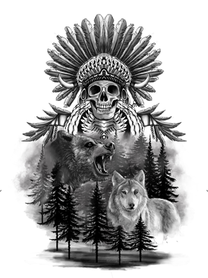Tattoo Design by ELAMANTS for this project | Design: #28891278